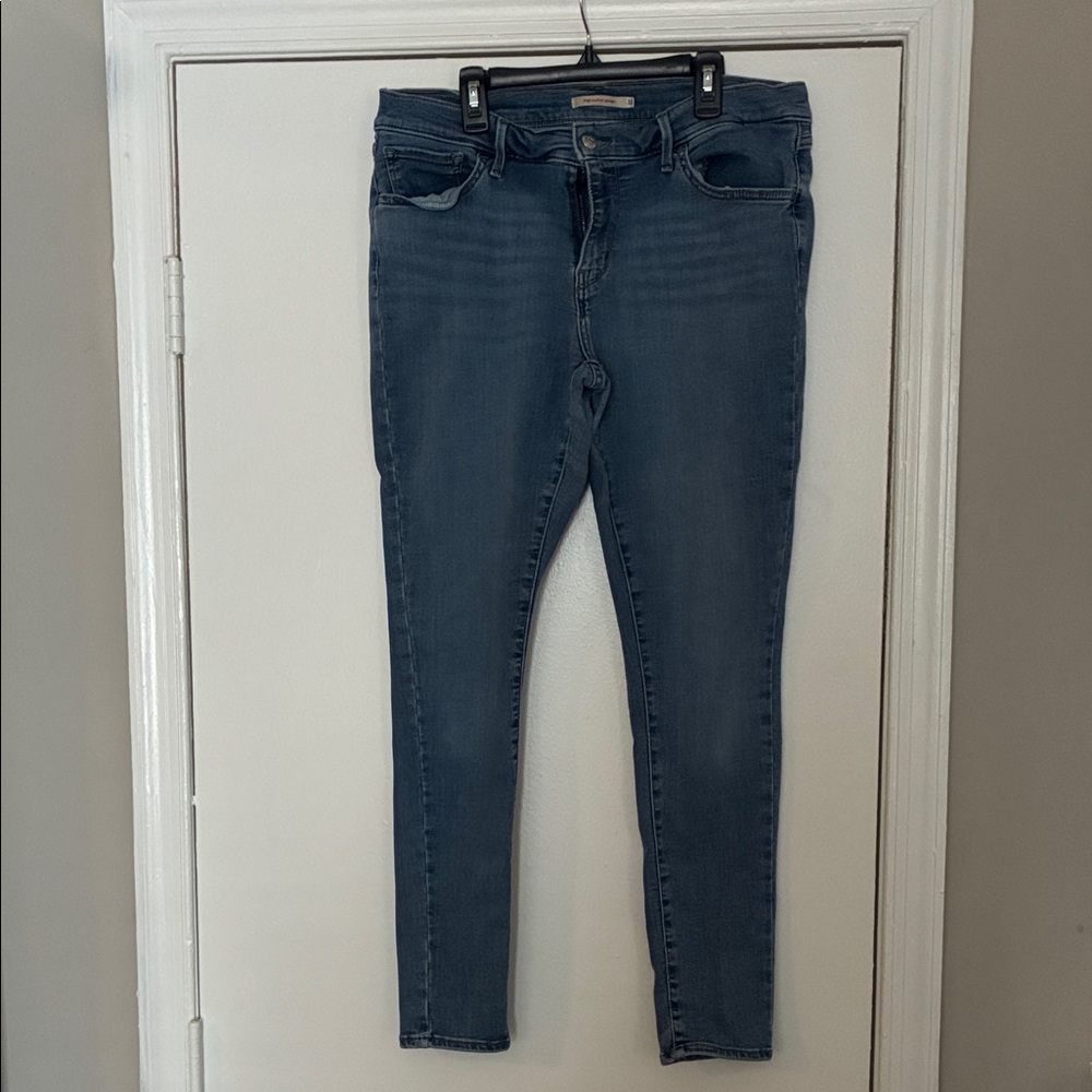 Levi's Light Blue Super Skinny Jeans for Women